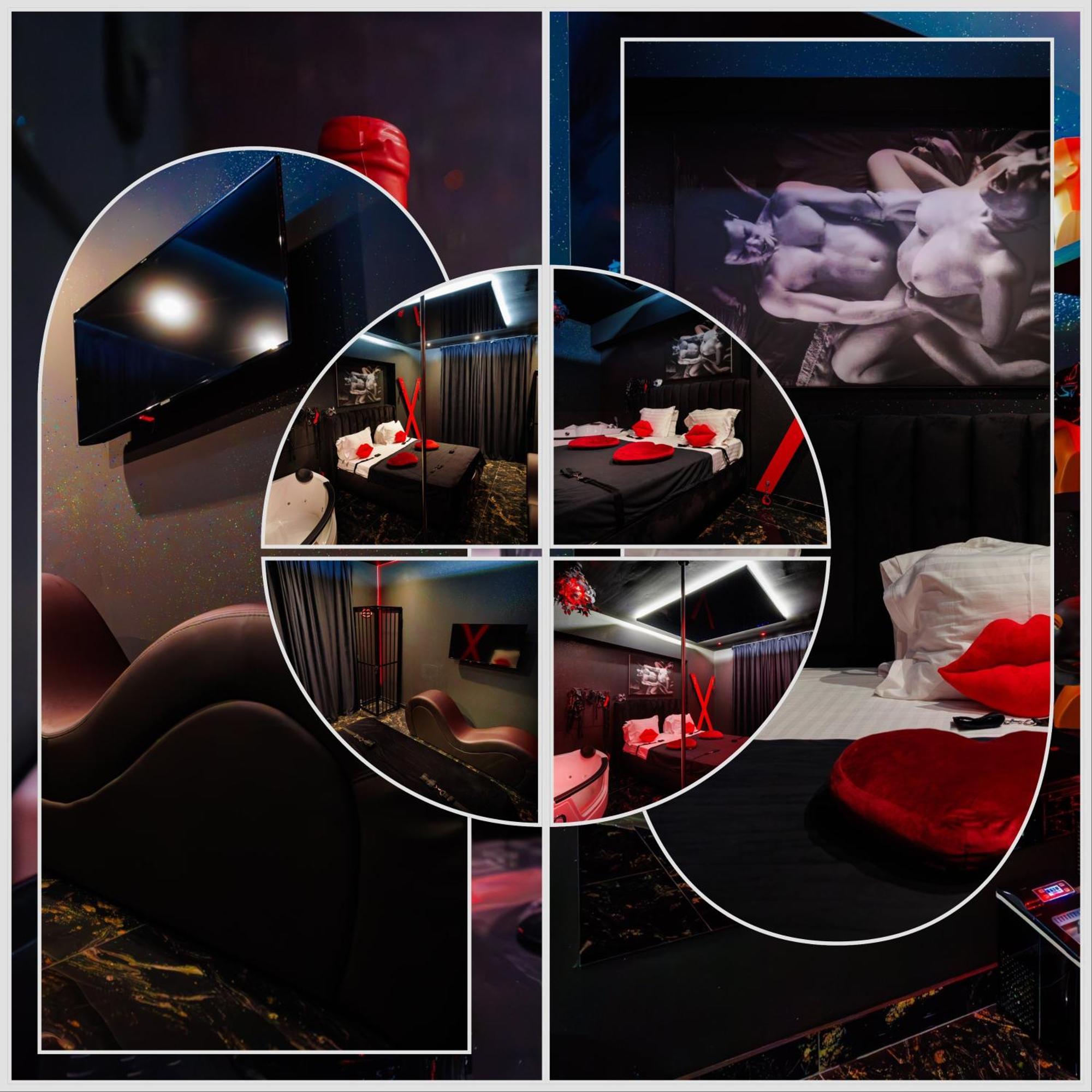 בוקרשט Romeo Nights - Love Rooms - Adults Only מראה חיצוני תמונה
