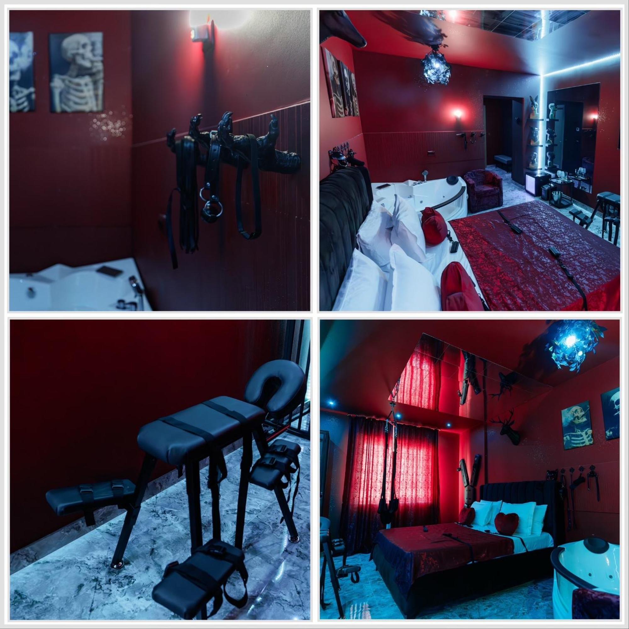 בוקרשט Romeo Nights - Love Rooms - Adults Only מראה חיצוני תמונה